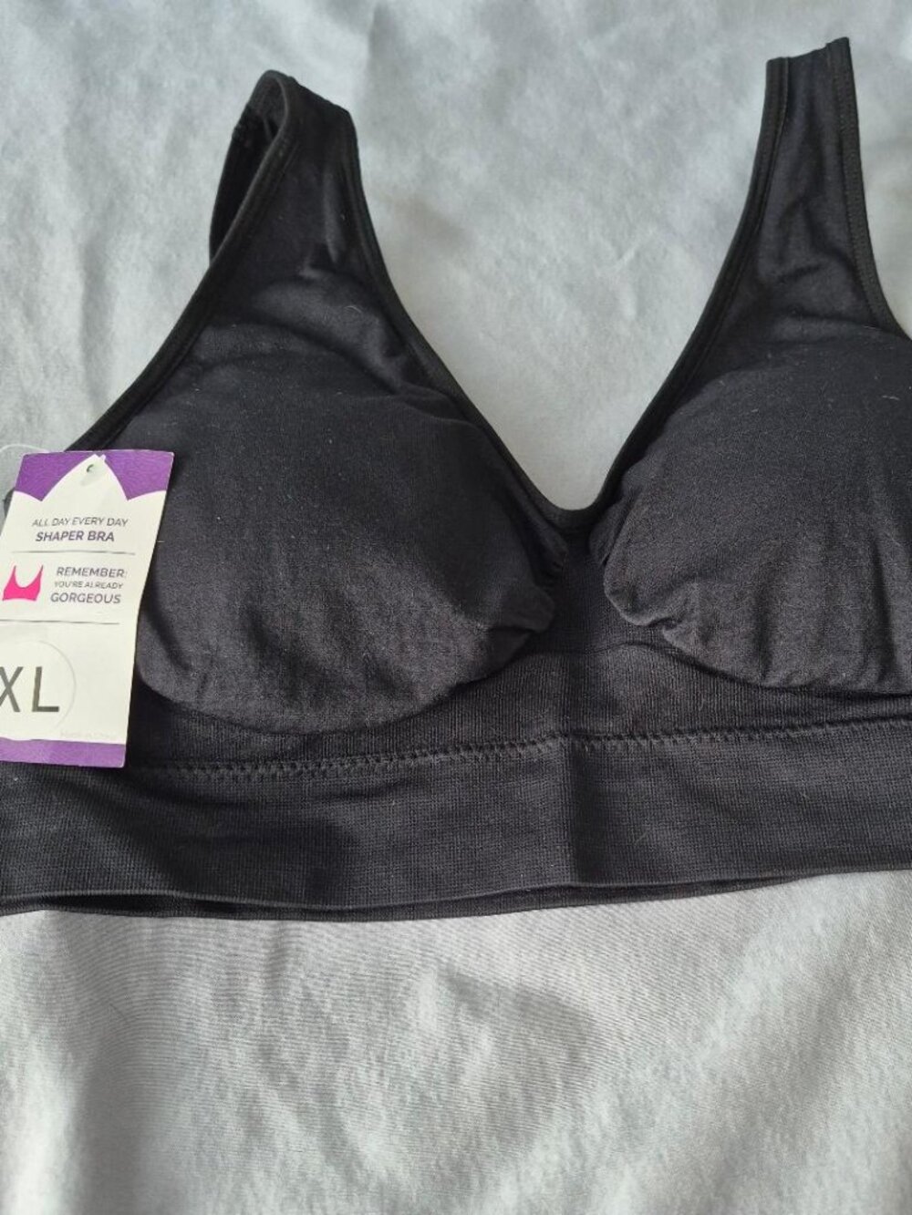 Shapermint Truekind Everyday Throw-on Wireless Bralette XL